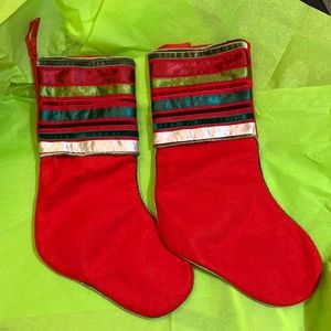 Christmas Stockings  -  set of 2